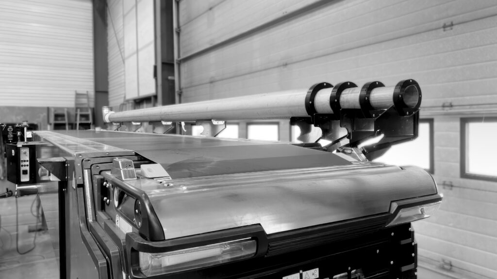 Telescopic Ventilation installed on Caljan Performer