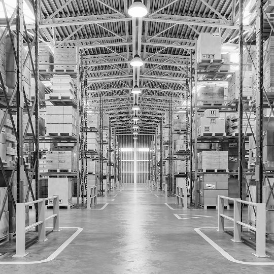 magazzino organizzato