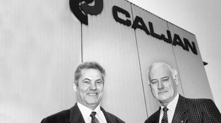 Founders of Caljan Calundan and Jansen